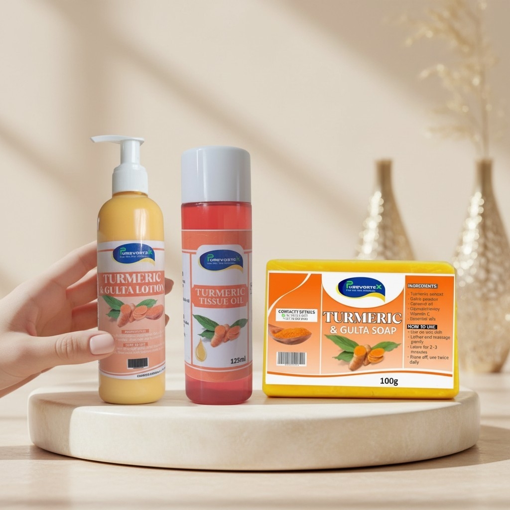 Cleanse and Nourish Combo with Turmeric Oil